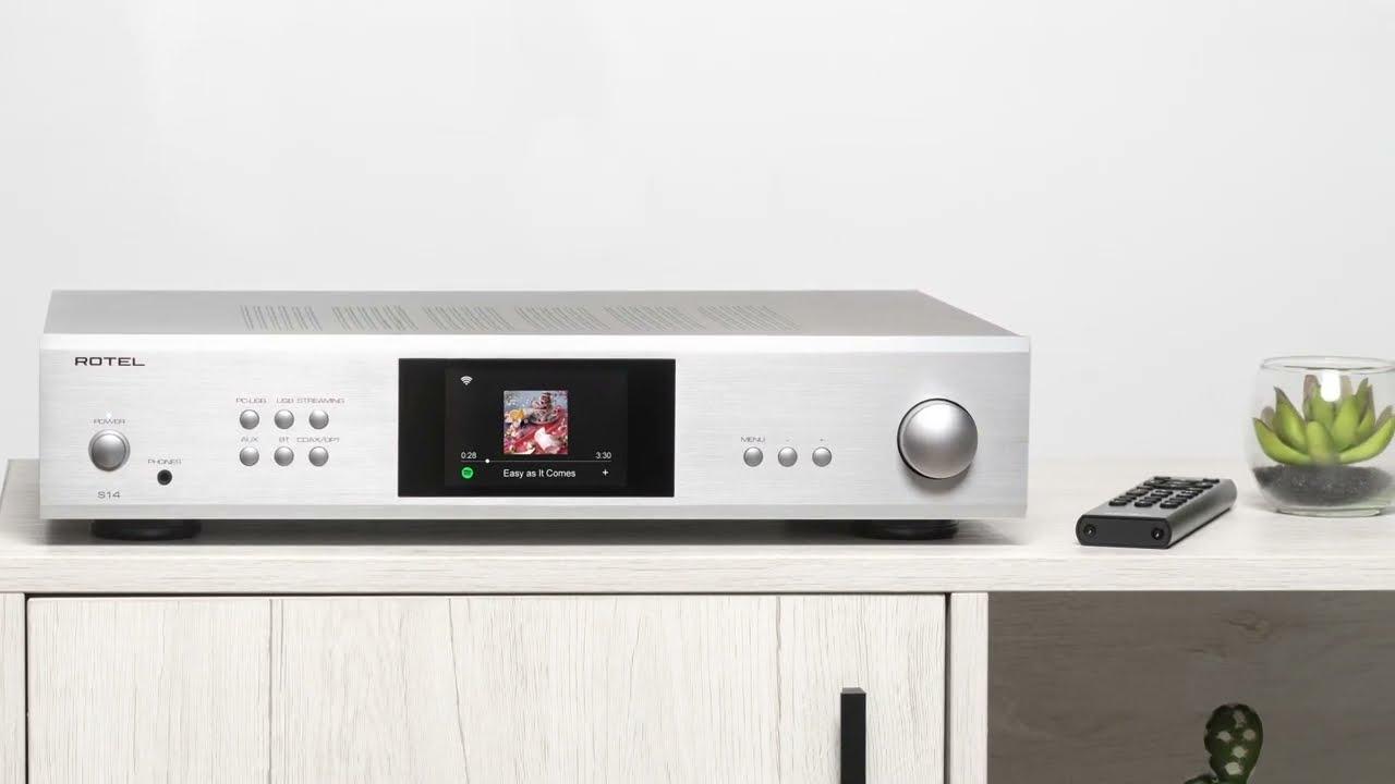 Watch S14 Integrated Network Streamer | Rotel