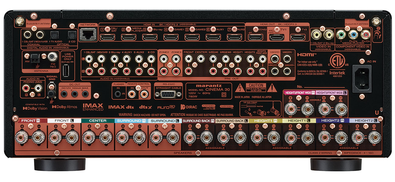 Marantz - CINEMA30 - Audio Receivers