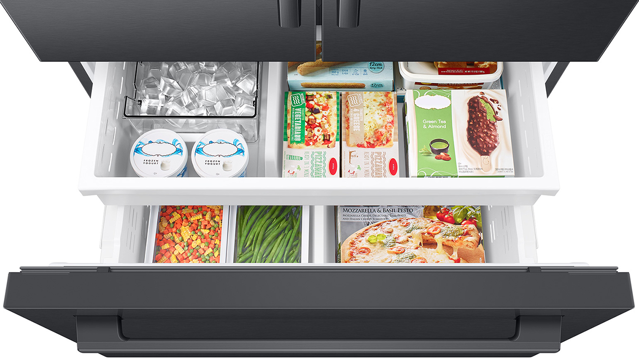Freezer view of Samsung Refrigerator