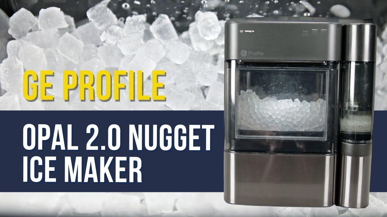 Watch GE Profile Opal 2.0 Stainless Steel Nugget Ice Maker