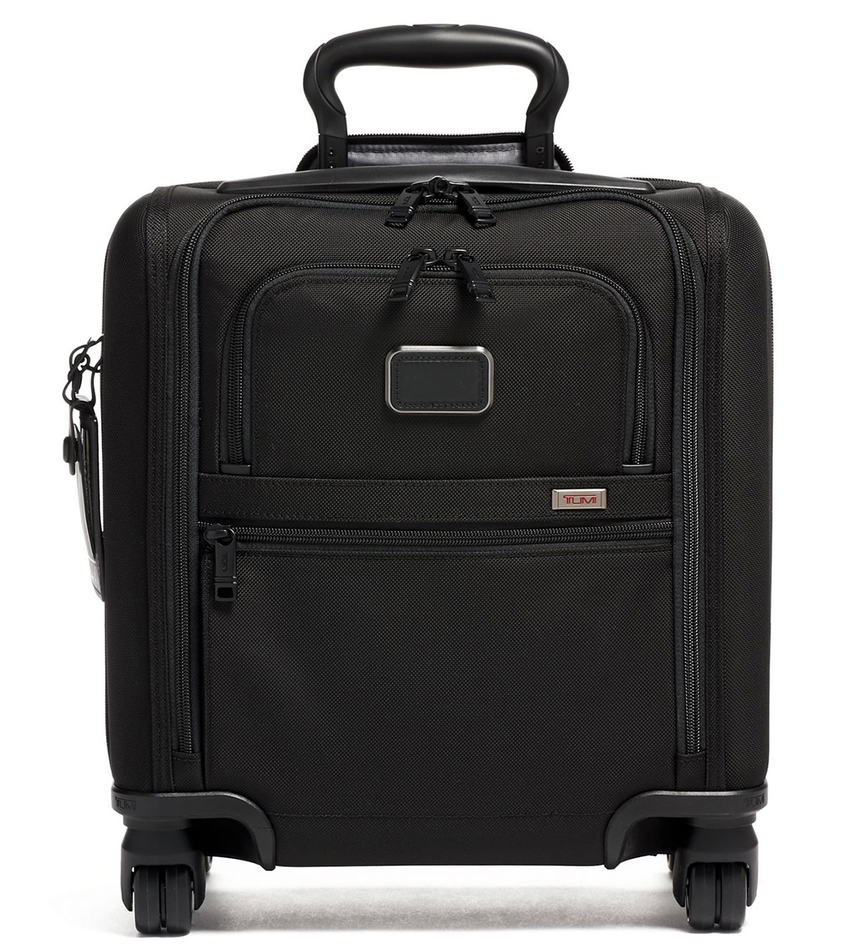 TUMI Alpha 3 Compact 4 Wheeled Brief In Black 1396921041