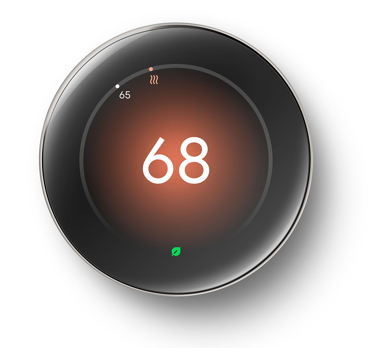 Front view of Learning Thermostat (4th Gen) 1