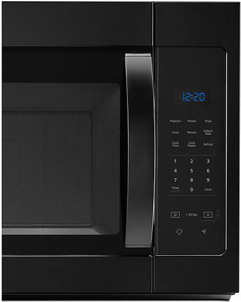 Whirlpool 1.7 Cu. Ft. Black Microwave WMH31017HB Abt