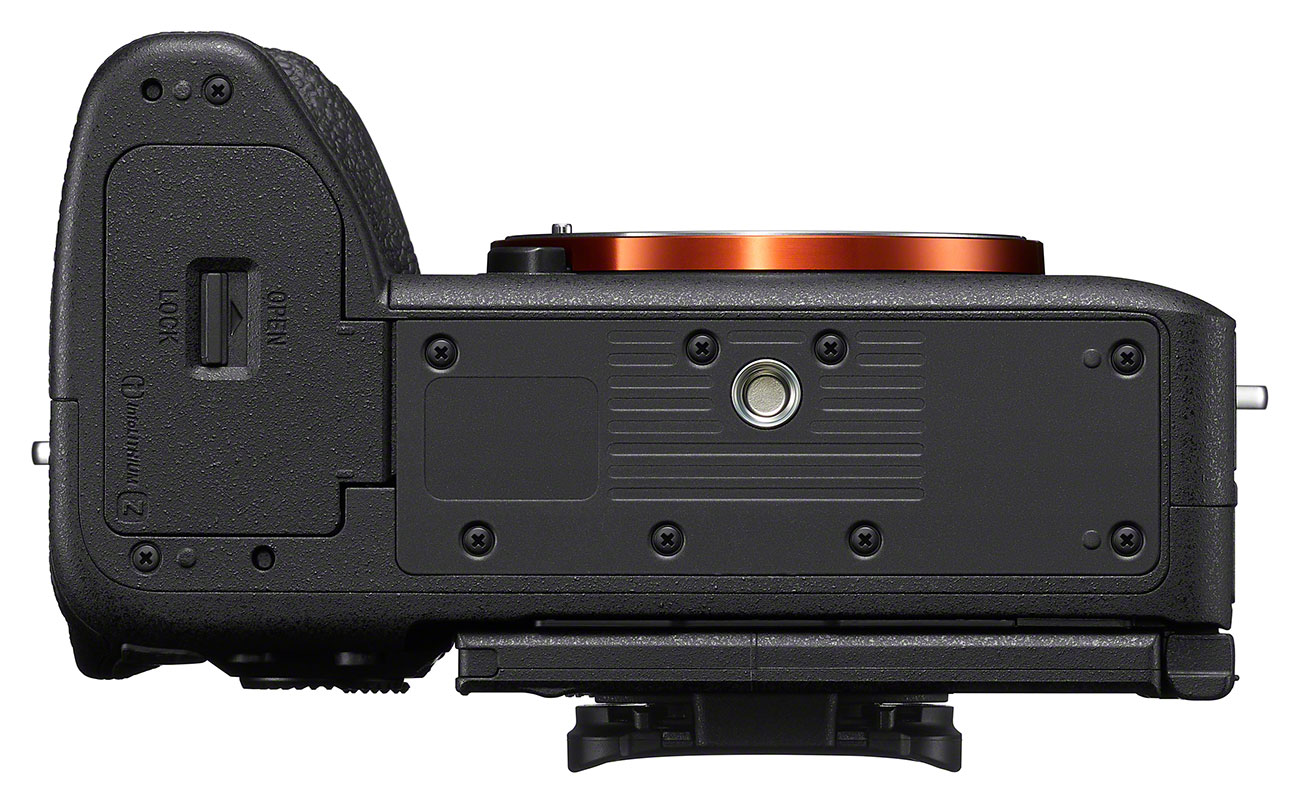 Bottom View of Sony Camera