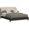 Flexsteel Waterfall Upholstered Bed - Queen - in Black