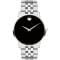 Movado Museum Classic Black Dial Stainless Steel Watch, 40mm
