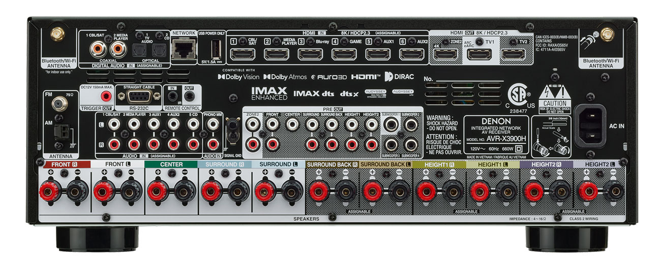 Denon - AVRX3900H - Audio Receivers