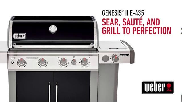 er Genesis II E435 Liquid Propane Gas Grill 62016001