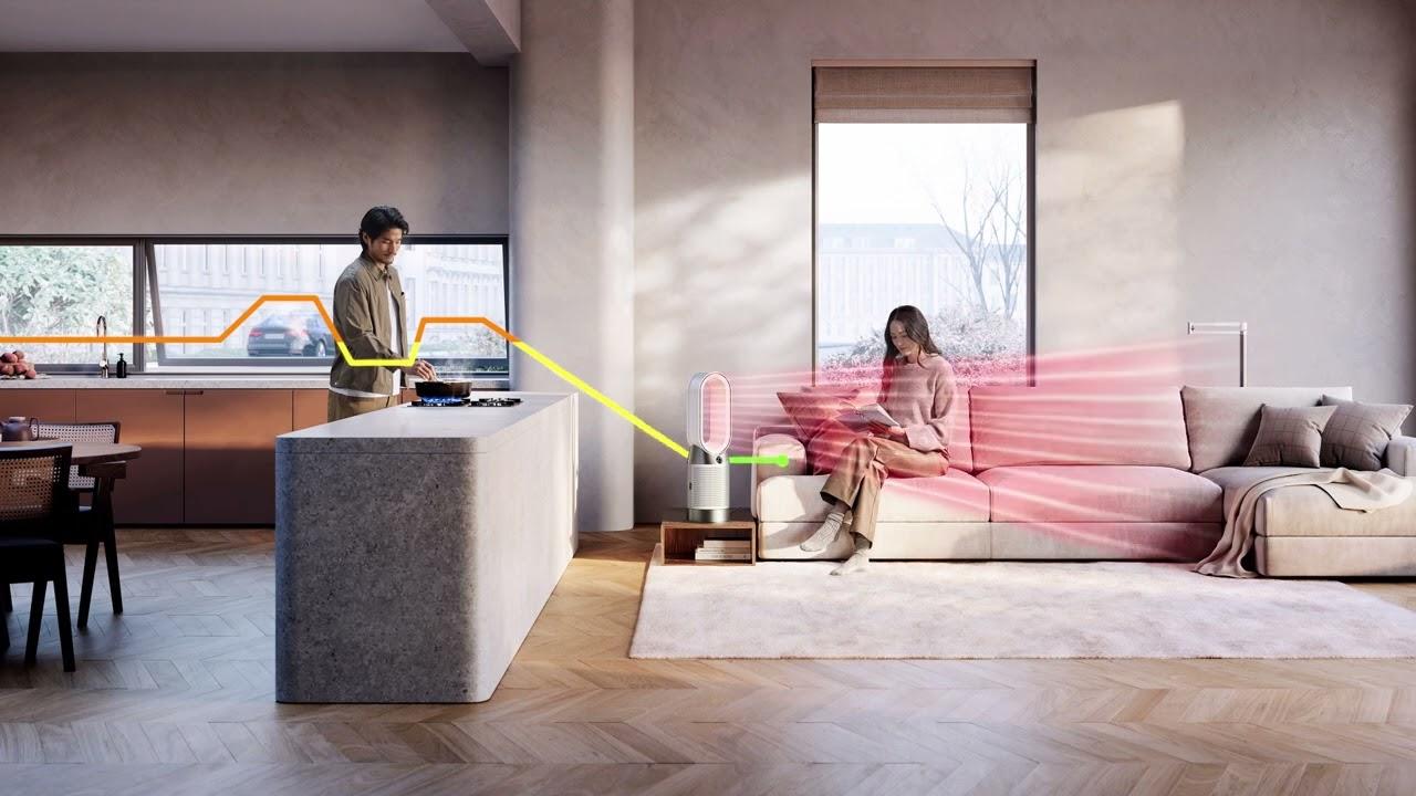 Watch Dyson Air Purifier Hot+Cool HP1
