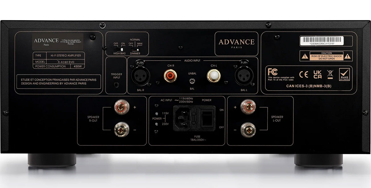 Advance Paris - X-A160EVO - Amplifiers
