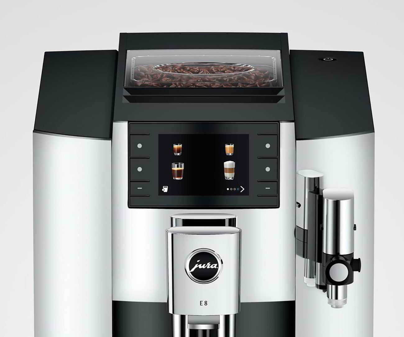 Detail Closeup of Coffee/Espresso Machine Display