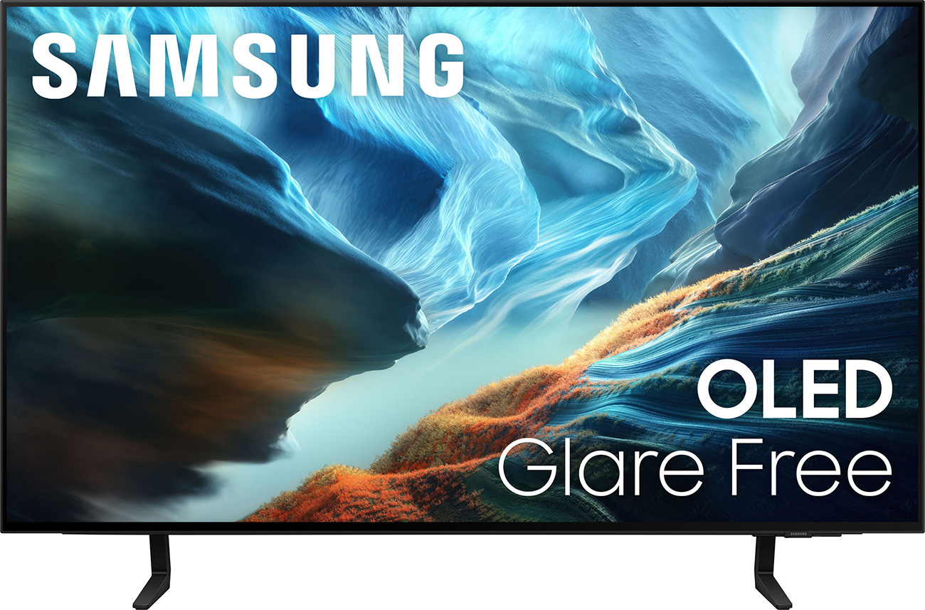 Front View of Samsung OLED TV