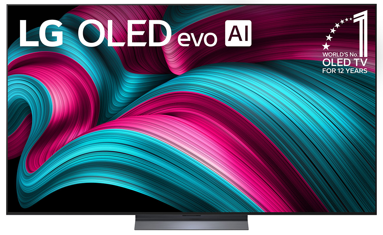 Front View of LG OLED 4K Smart TV 