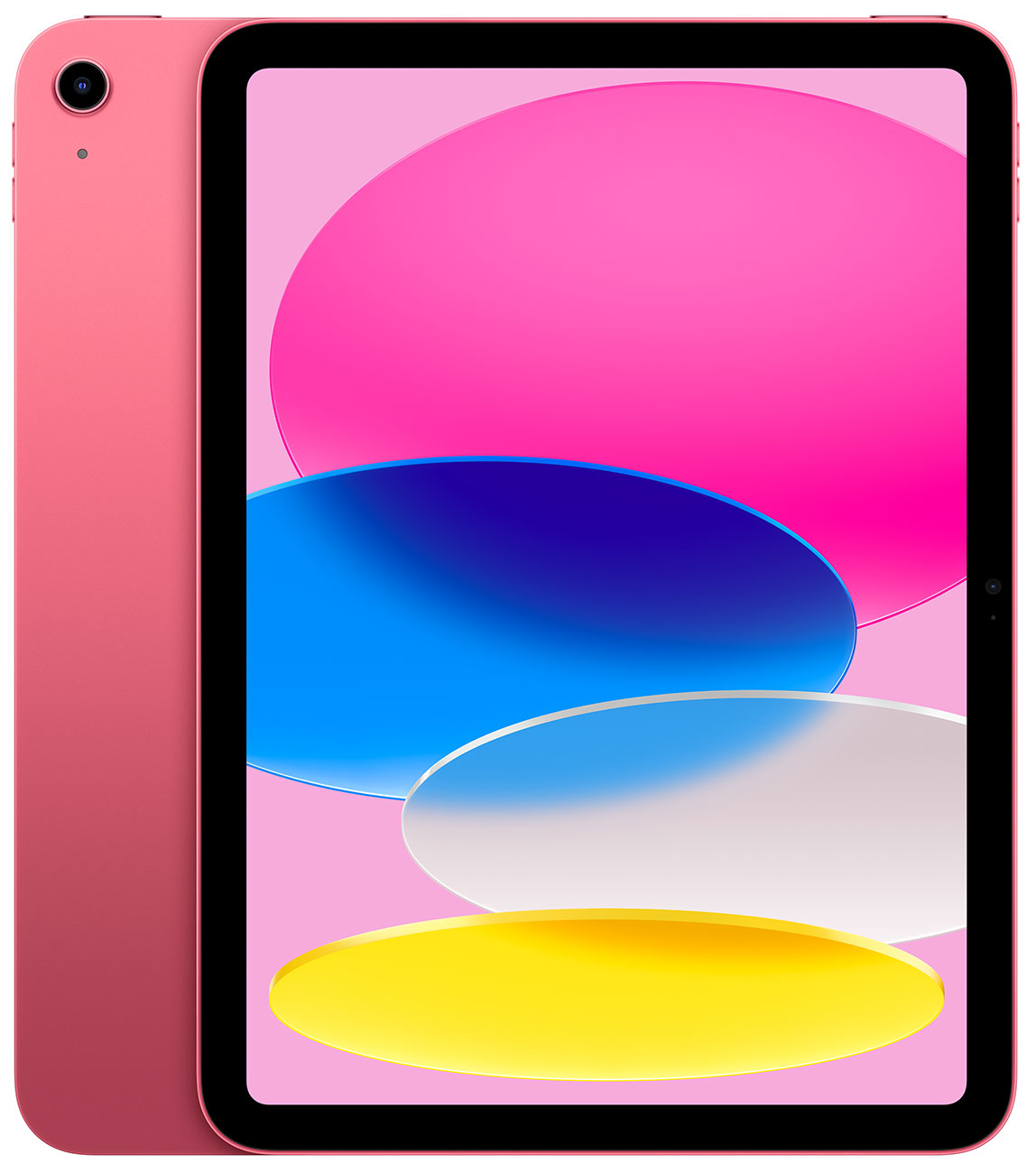 Front And Back View Of The Apple iPad (11th Generation) In Pink Finish