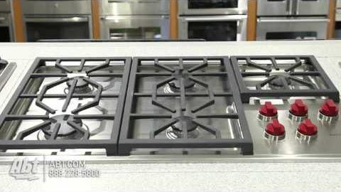 Watch Wolf Professional 36 inch Gas Cooktop CG365P Overview