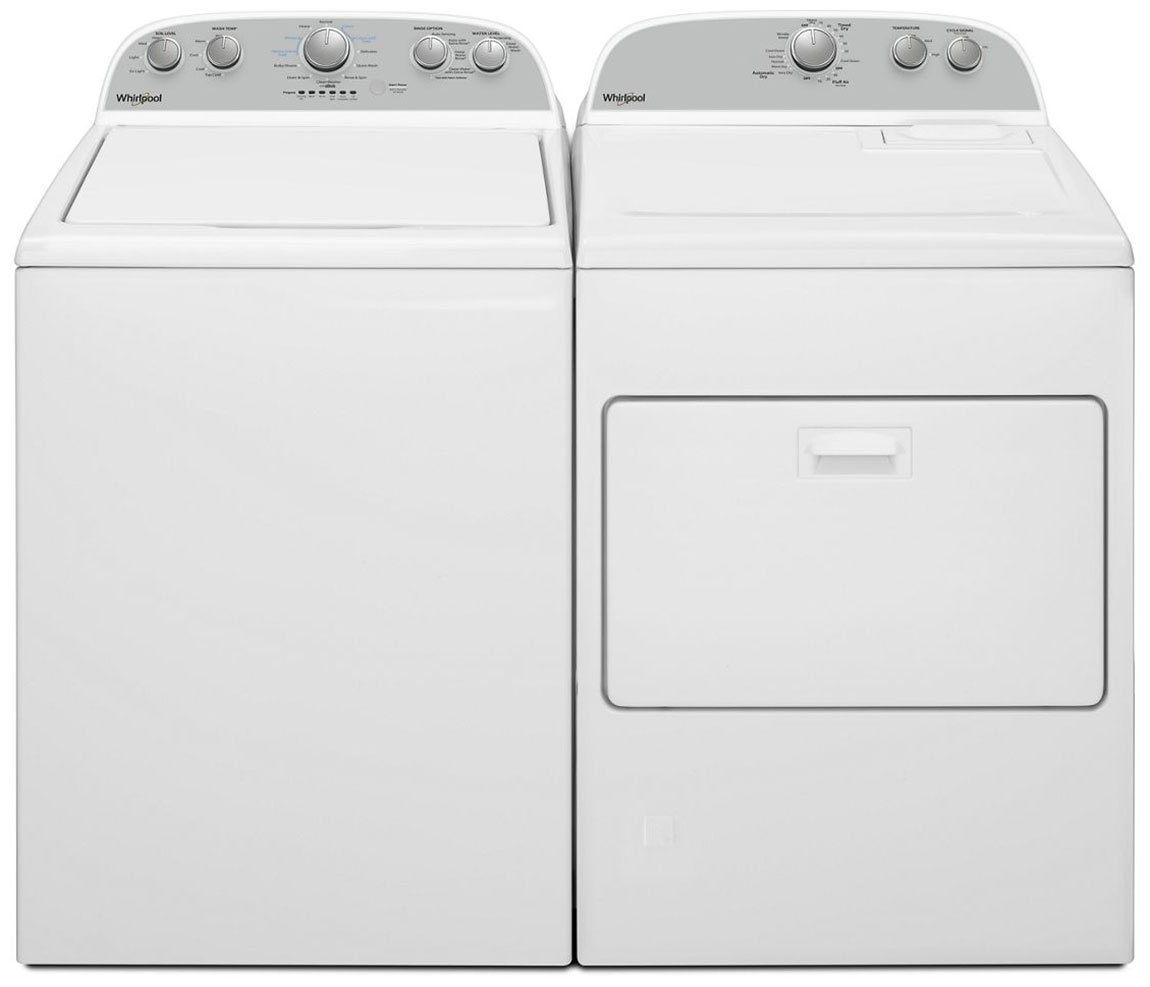 Whirlpool 7 Cu. Ft. White Electric Dryer WED4950HW Abt