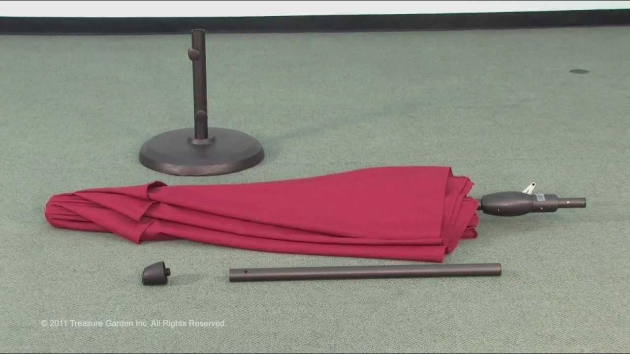 Watch Auto Tilt Market Umbrella