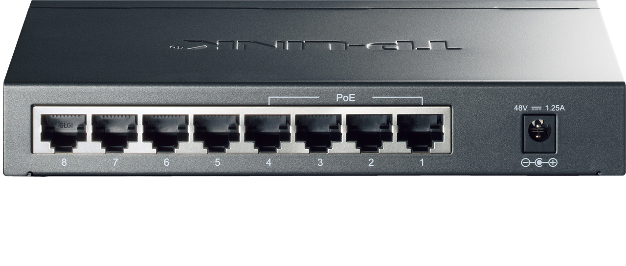 TP-LINK - TLSG1008P - Network Switches