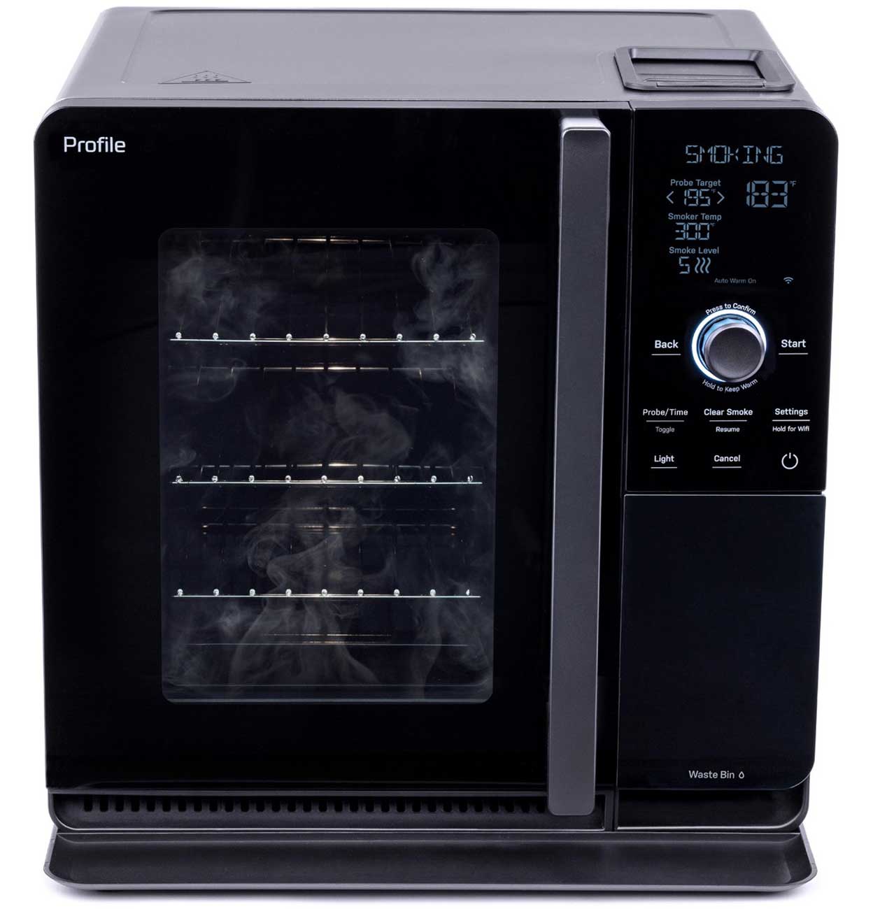 Front view in Smart Indoor Smoker (Smoke)