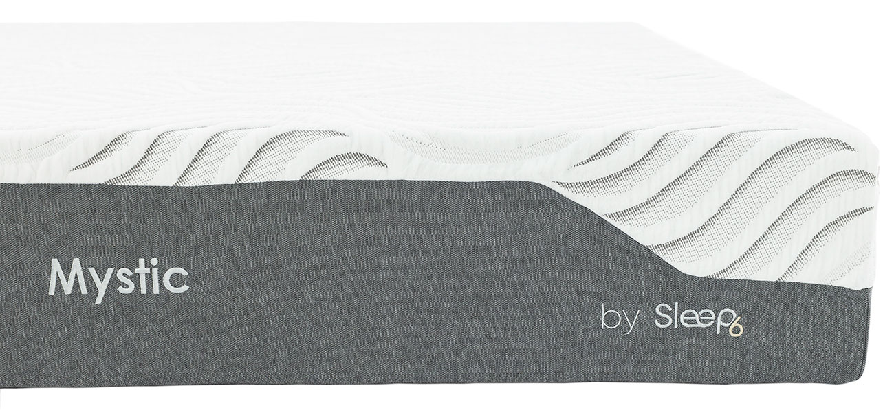 Close up view of Sleep6 Mattress corner