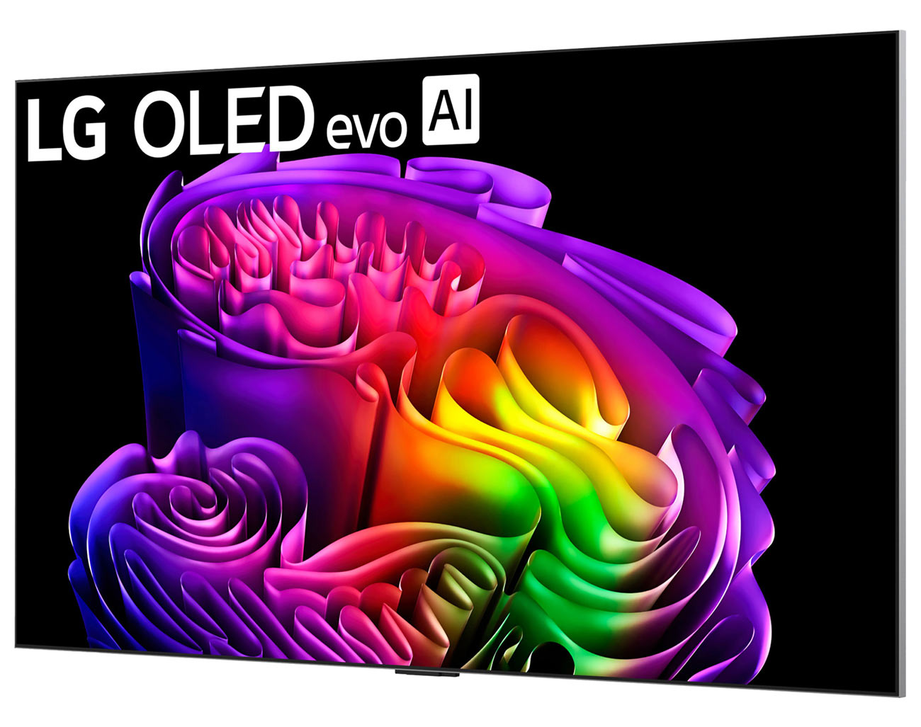 Front Angled View of LG OLED