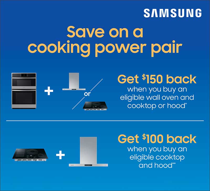 Samsung Save on a Cooking Power Pair