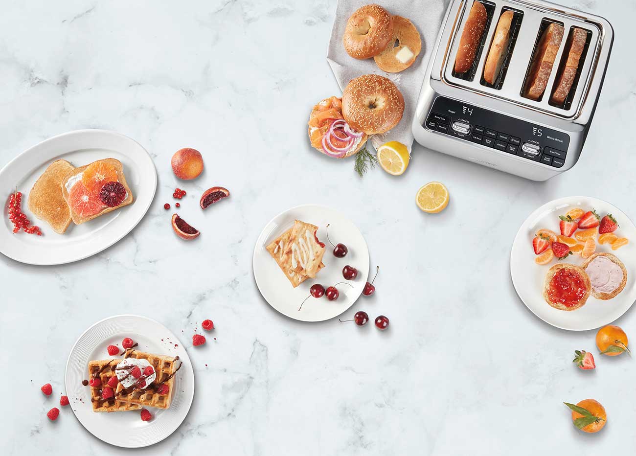 Cuisinart Stainless 4Slice Motorized Toaster CPT540 Abt