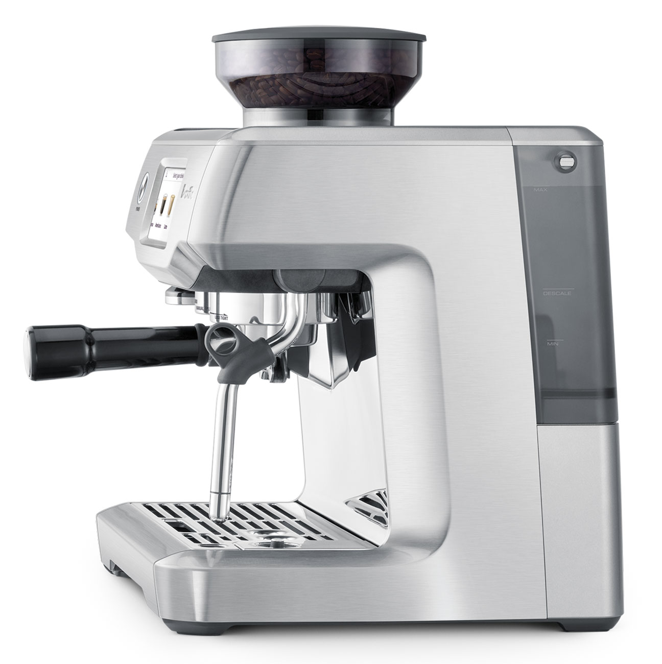 Side view of Espresso Machine