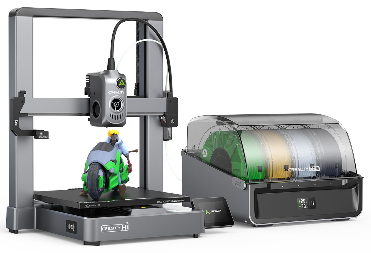 Front Left View of Creality 3D Printer