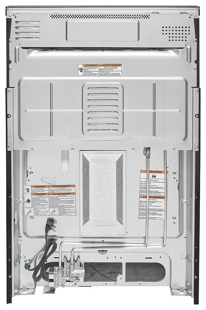 Rear view image of range