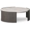 Bernhardt Prado Cocktail Table in Porcini and Buff