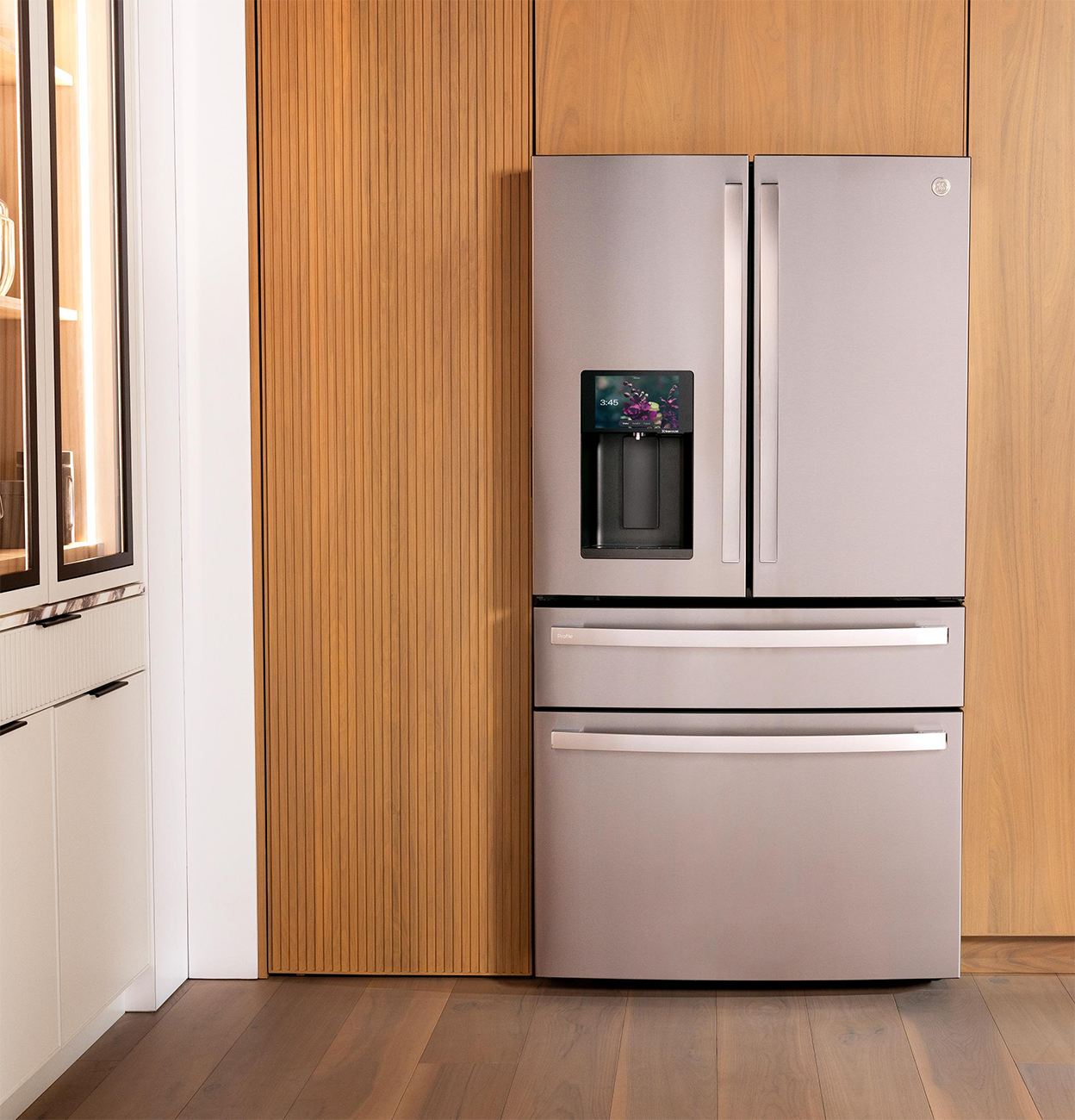 Lifestyle view of GE Profile Refrigerator