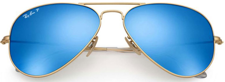 RAY-BAN #AYB088 Blue Aviators VINTAGE RAY BAN AVIATOR FLYING 58 COLORS BLUE CHANGEABLE  main image 3