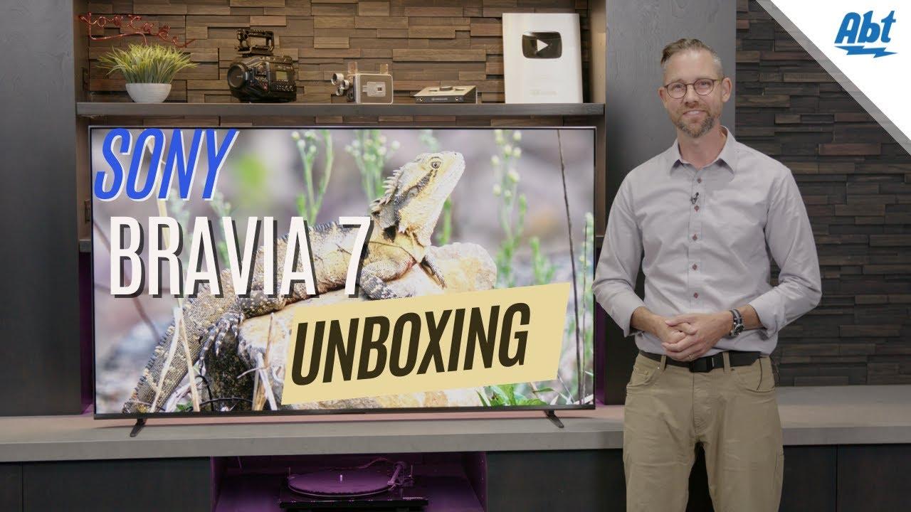 Watch Sony Bravia 7 Series Unboxing and First Look