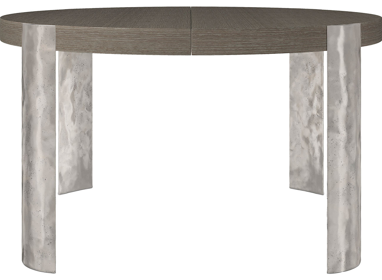 Bernhardt Prado Dining Table in Porcini | Bright Graphite