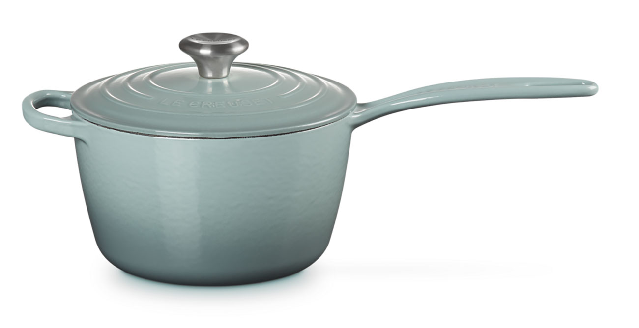 Le Creuset 2.25 Qt. Sea Salt Signature Saucepan