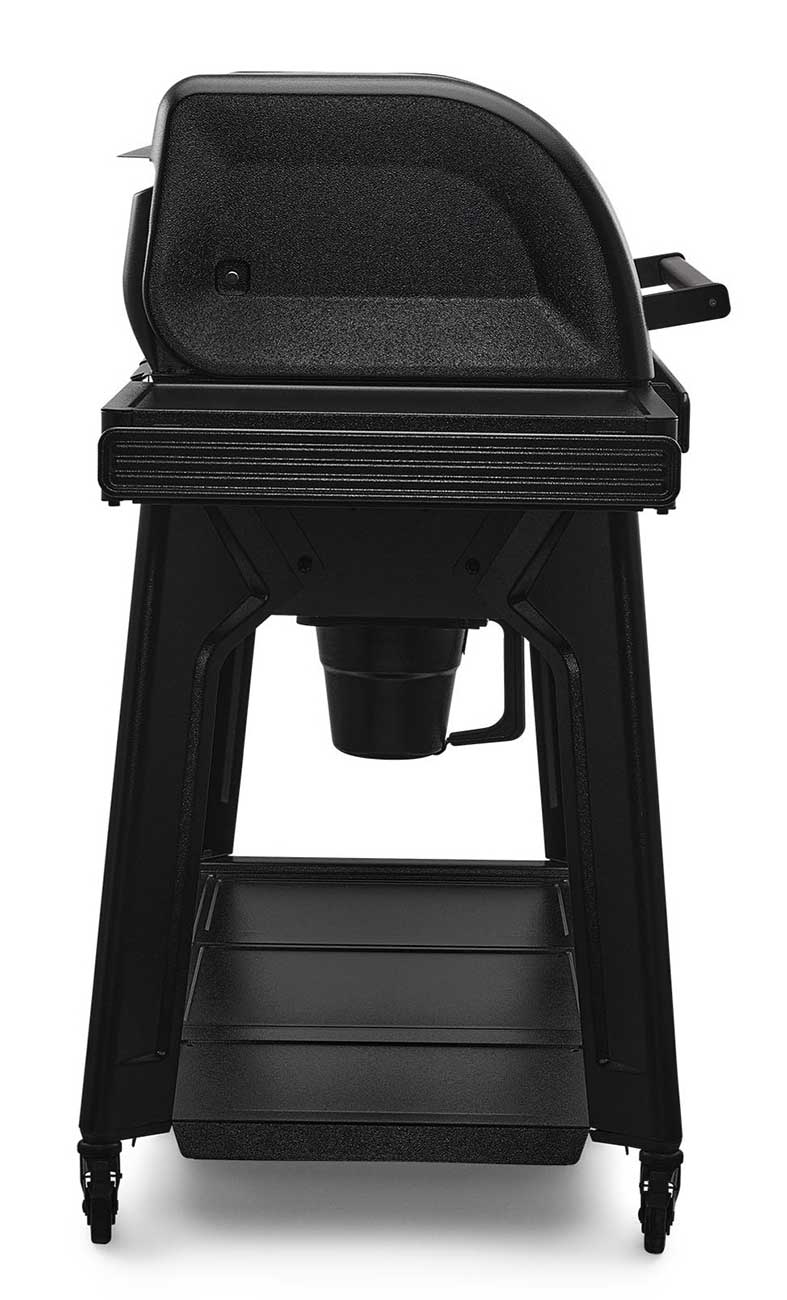 Left Side view of Woodridge Pro Wood Pellet Grill