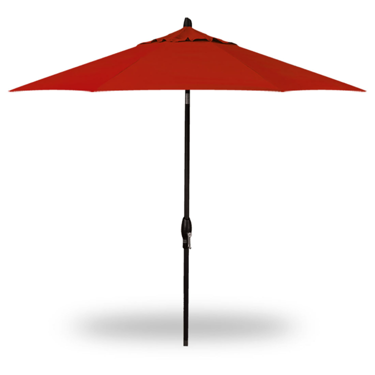 garden treasures red offset patio umbrella 11' | Treasure Market Umbrella Crafted with utmost care 9' Auto Tilt Octagon Umbrella