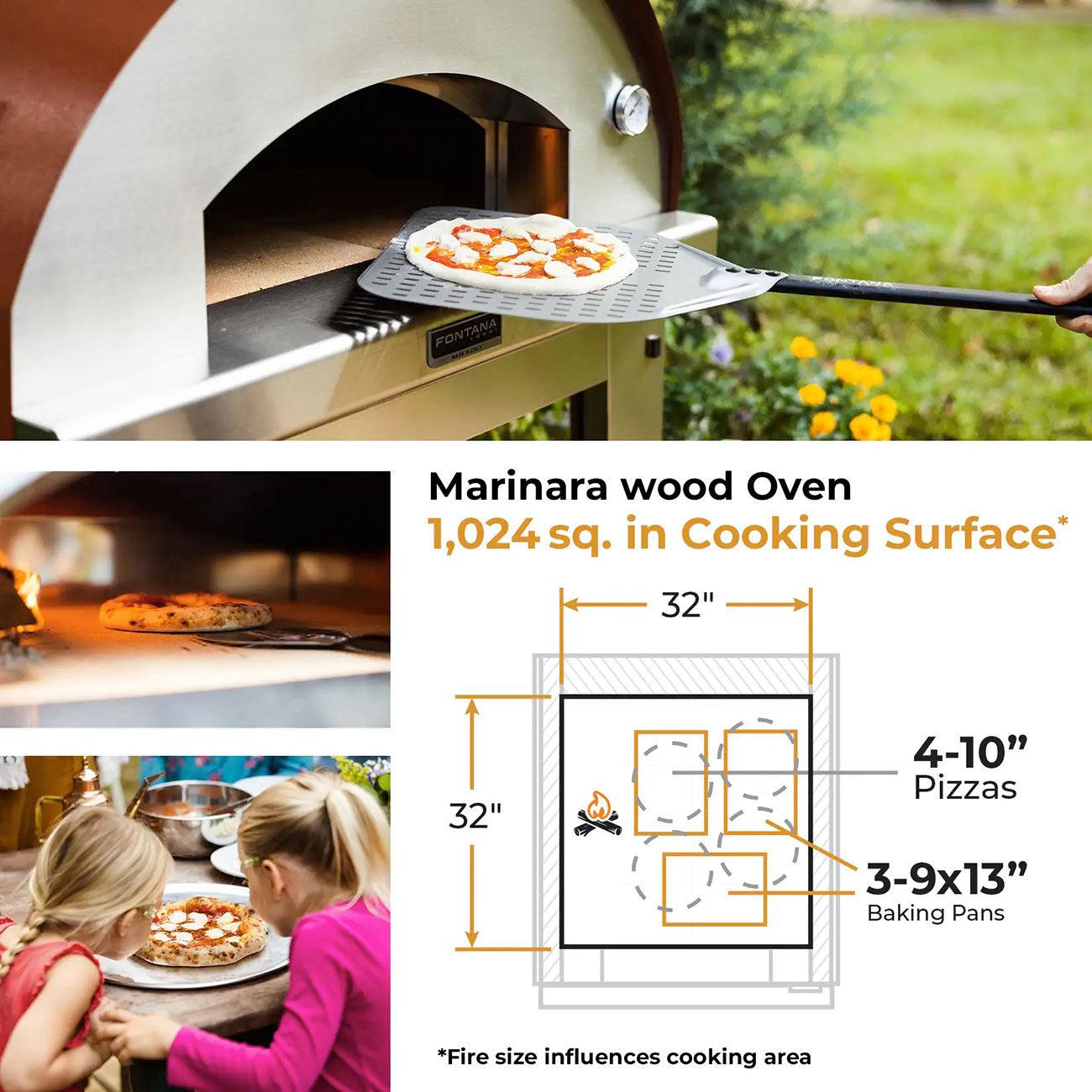 Feature View of Marinara Cooking Surface