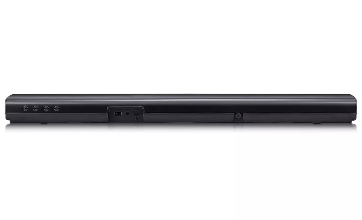 Rear View of LG Soundbar