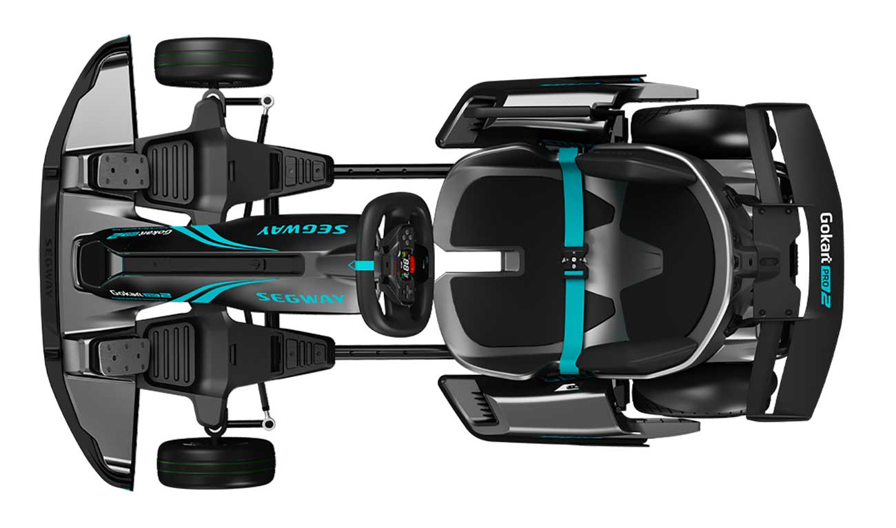 Top view of GoKart Pro 2