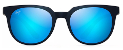 Maui Jim Pokowai Arch Polarized Rectangular Sunglasses, Translucent Grey Frames, 58mm - B439-11M
