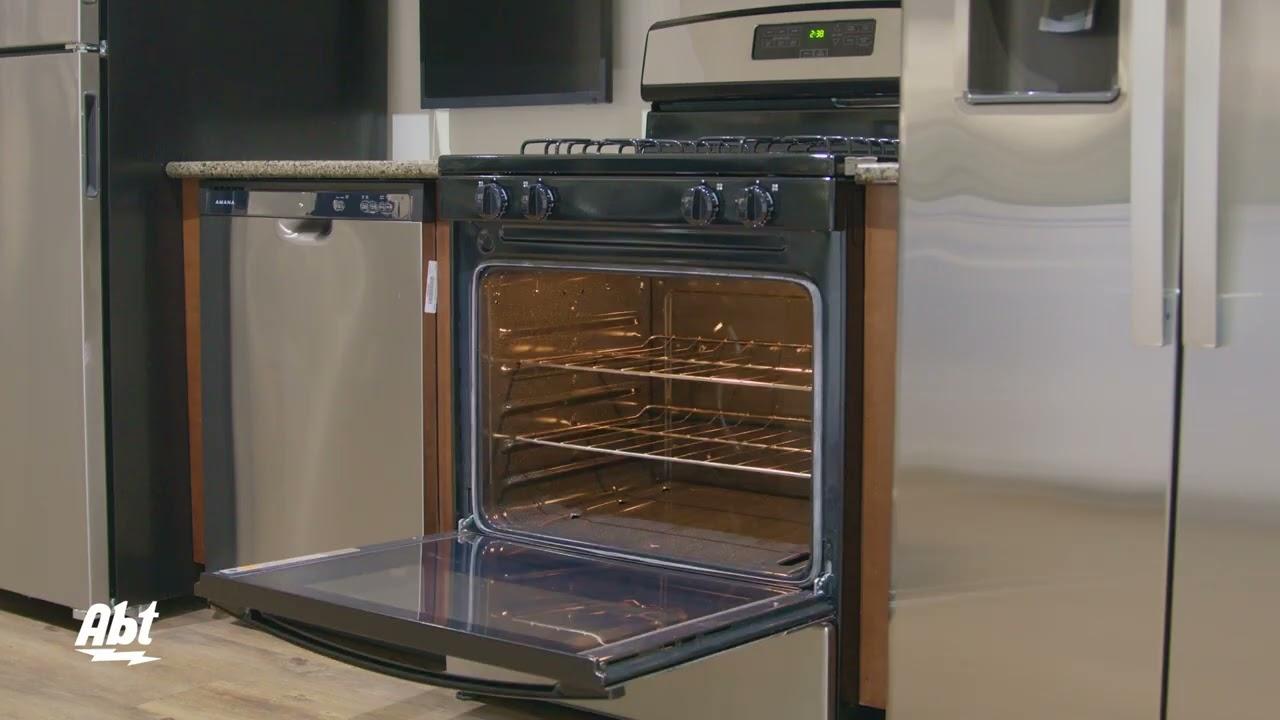 Watch Amana 30in Gas Range AGR6303MMSS