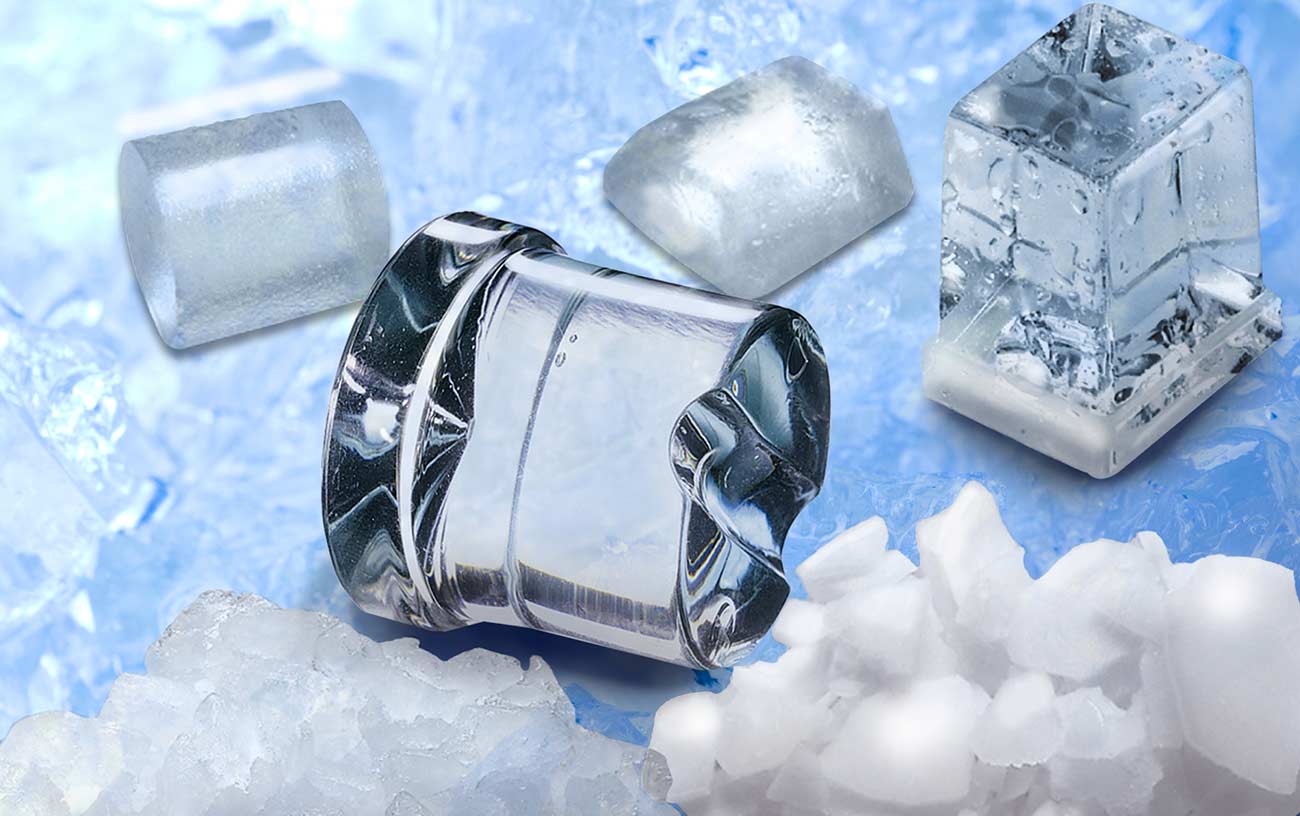 Types of Ice - Ice Maker Buying Guide