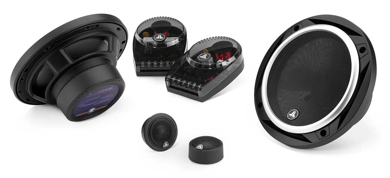 Front View Image of Component Speakers Set