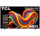TCL QM7L Series SQD-Mini QLED TV 98-Inch 4K Smart with Google TV in Black - 98QM7L