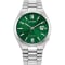Citizen Tsuyosa 40mm Watch with Sunray Green Dial and SS Bracelet