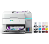 Epson EcoTank ET-3950 Wireless All-in-One Color Supertank Printer in White - C11CL43201
