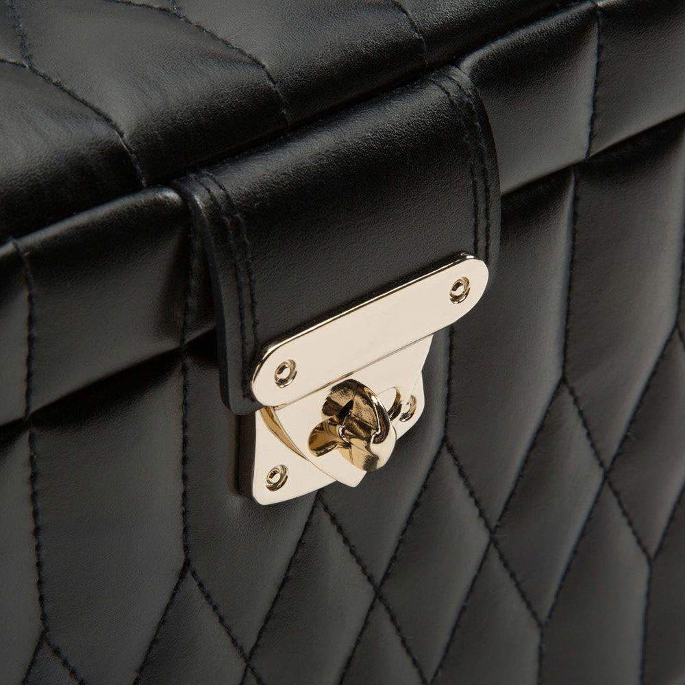 Close up of Wolf 1834 Caroline Jewelry Case closure