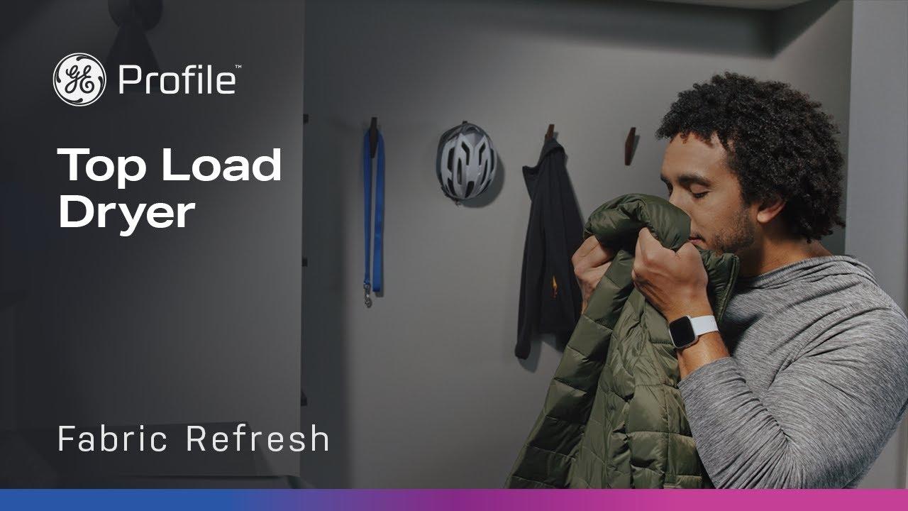 Watch GE Profile Dryer with Fabric Refresh